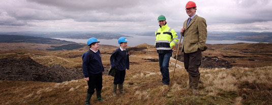 Jones Bros teams up with Scottish laird in community wind farm project