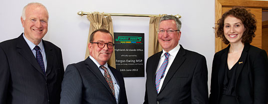 Minister launches first Jones Bros’ Highlands office