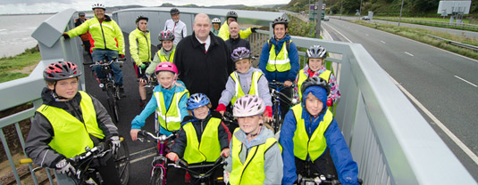 ‘Missing link’ cycle route opens