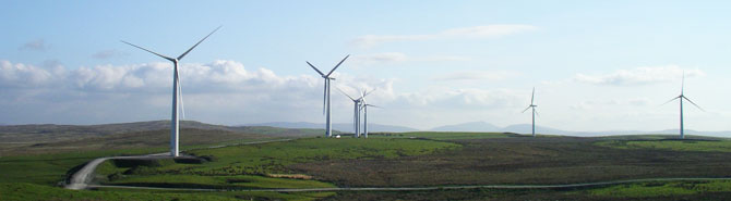 Carno Windfarm Infrastructure