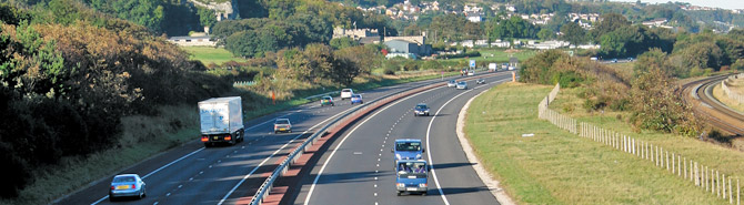 A55 Llanddulas
