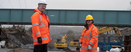 Bypass team begins work on landmark rail bridge