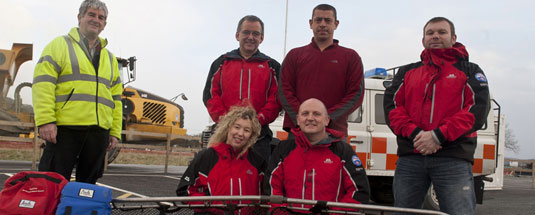 Rescue team given helping hand by bypass partnership