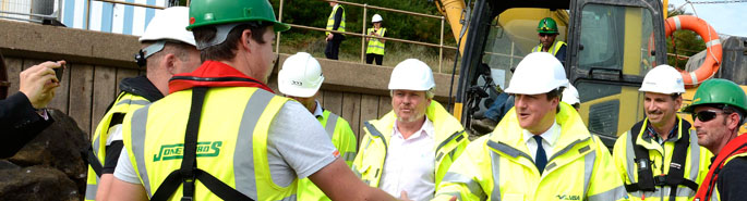 Prime Minister visits Clacton and Holland-on-Sea coast protection project