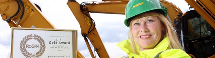 Seventh straight health and safety award for Jones Bros