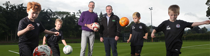 Jones Bros support pitch perfect football club