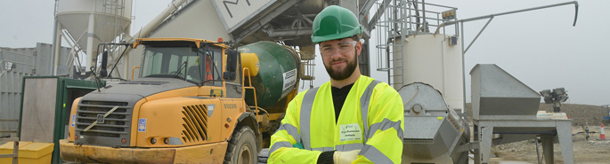 Young apprentice Dylan forges career in civil engineering after chance meeting