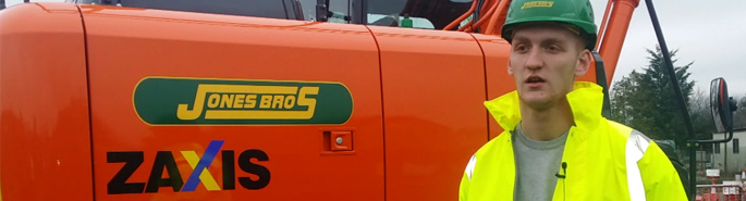 Determination pays off for successful apprentice Mark