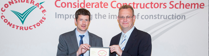 Jones Bros and Balfour Beatty scoop gold for considerate construction at Wales’s largest onshore wind farm