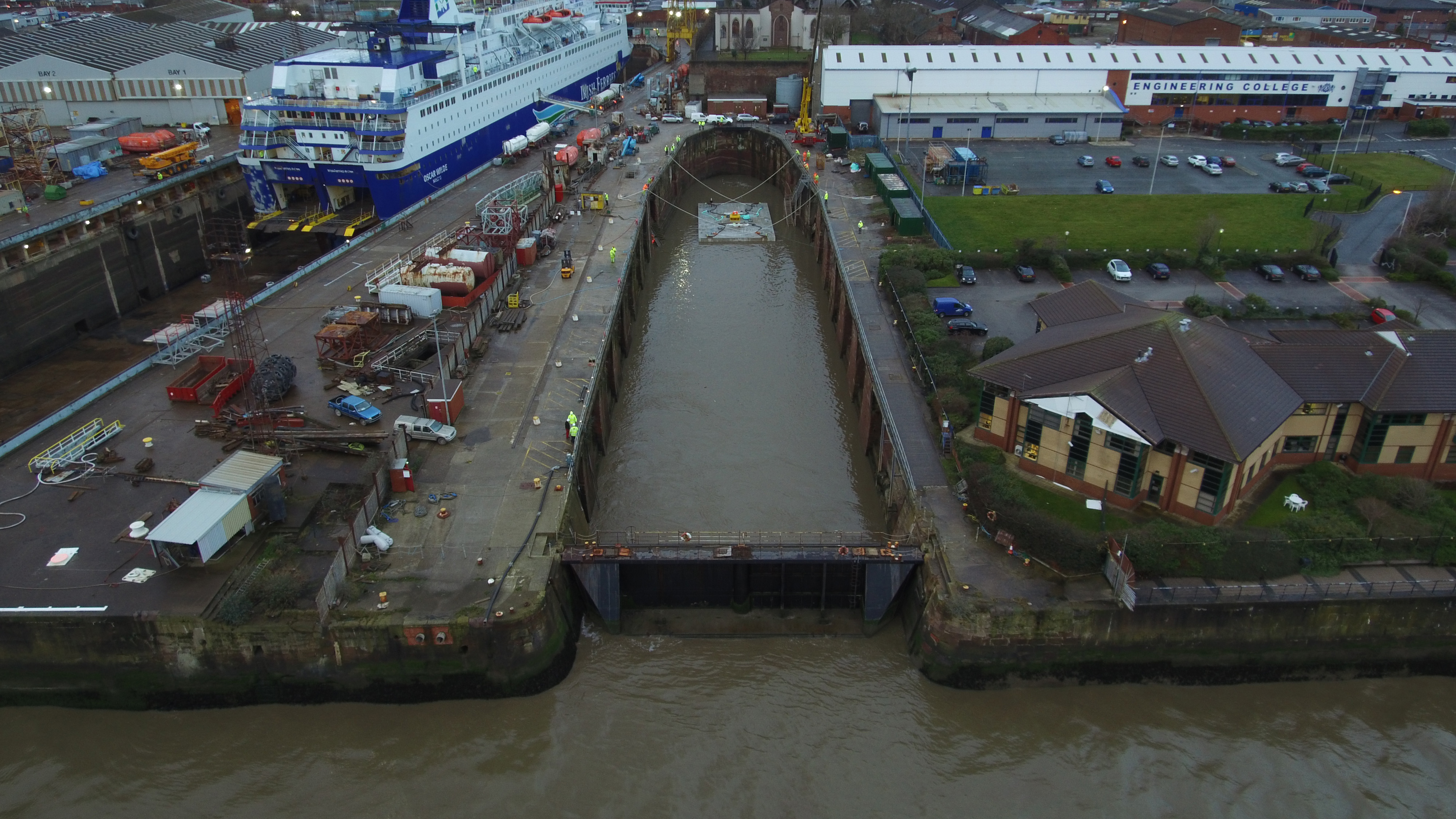 Pioneering tidal energy base built by North Wales firm