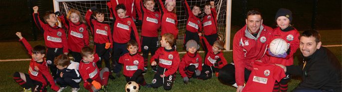 Jones Bros helps provide kit for young footballers