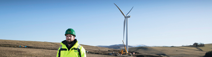 Key milestone achieved at Tullymurdoch wind farm
