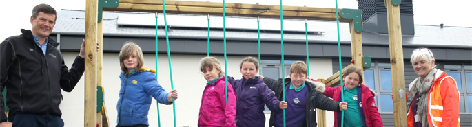 Pupils set for more adventurous play thanks to donation