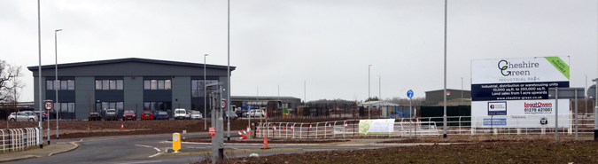 Jones Bros completes latest work on Cheshire Green Industrial Park project