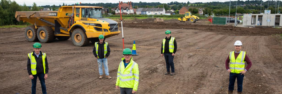 Civil engineering firm commences work at business park