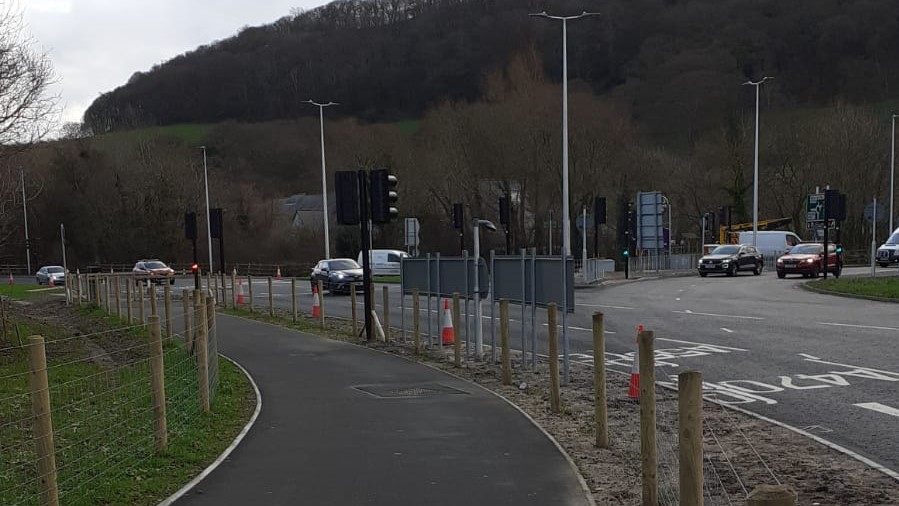Jones Bros finishes work at busy North Wales junction