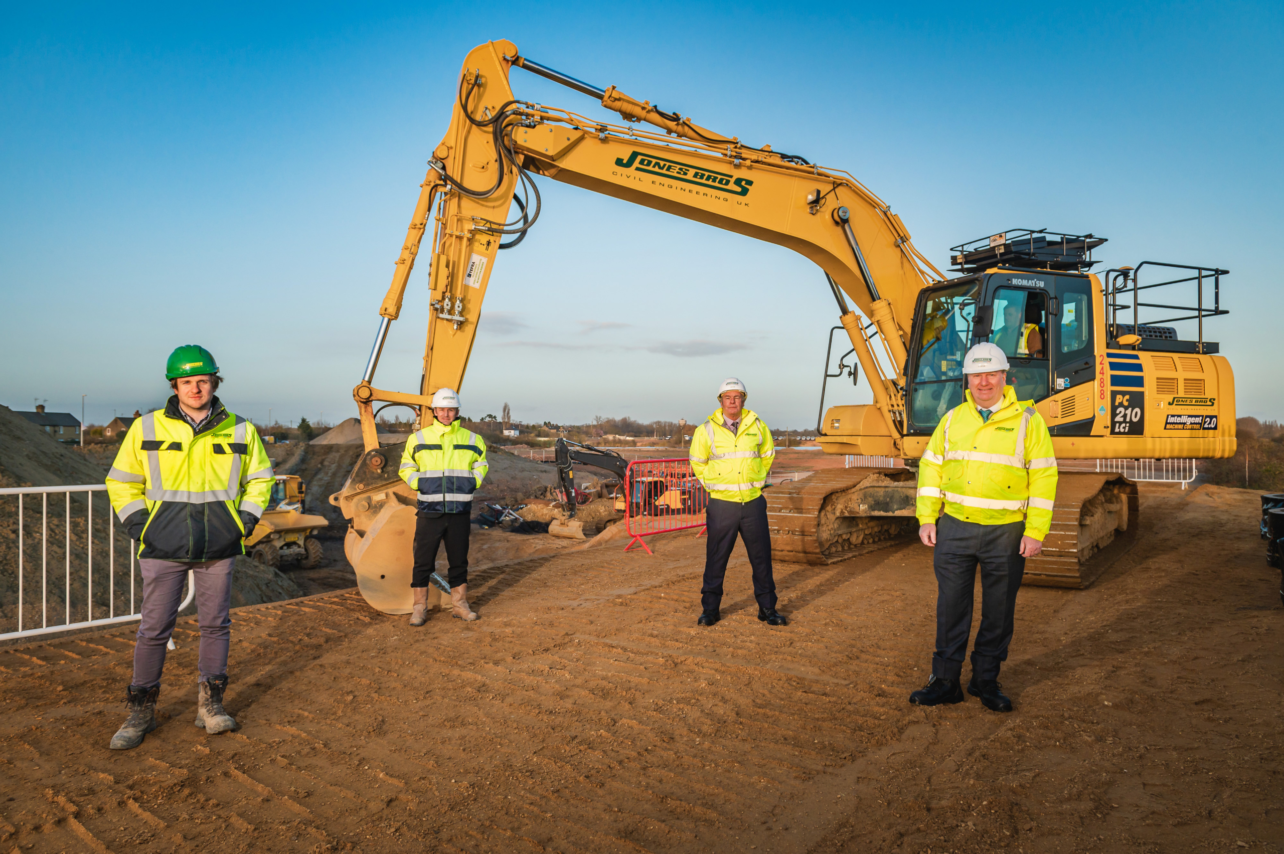 Bridge taking shape at vital King’s Dyke project
