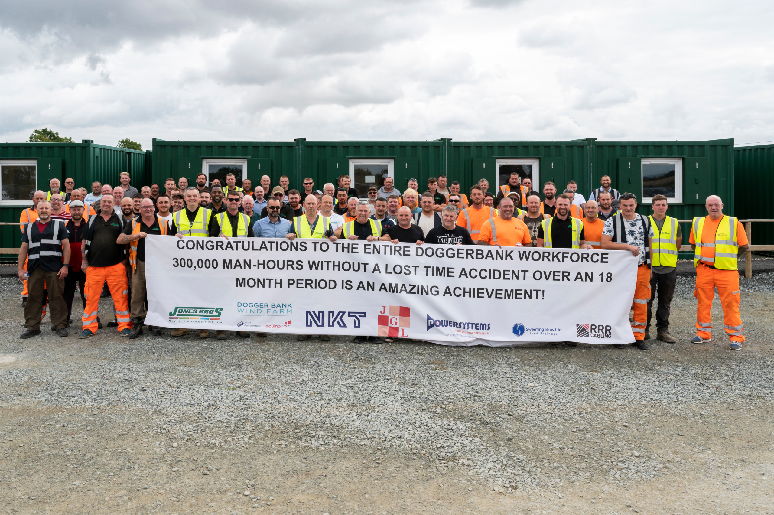 Civil engineering company hits 300,000 hours without lost time incident on offshore wind project
