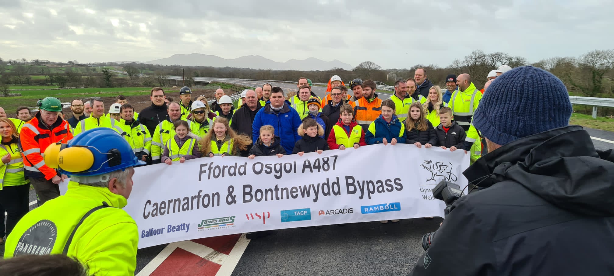 Caernarfon and Bontnewydd bypass completed ahead of time