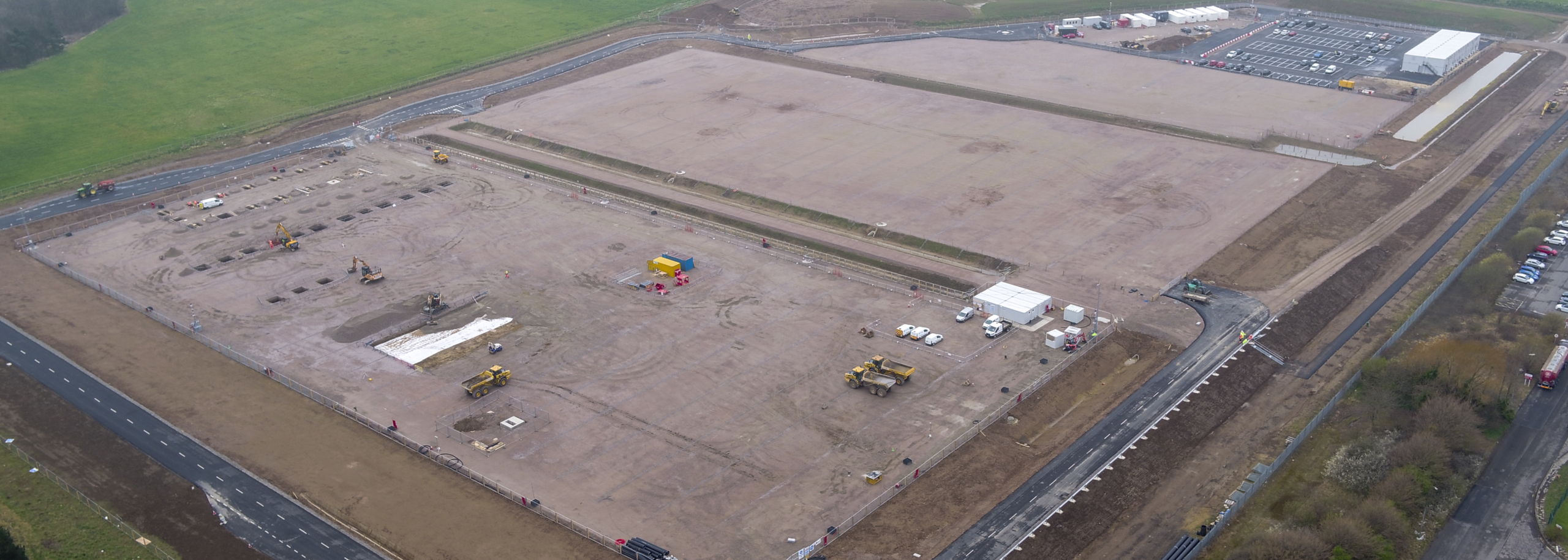 Civil engineering company deliver enabling works for two offshore wind farm projects