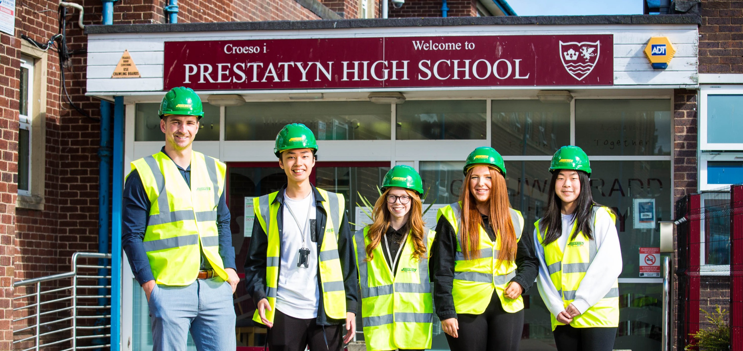 Jones Bros and Careers Wales shine light on civil engineering in high schools