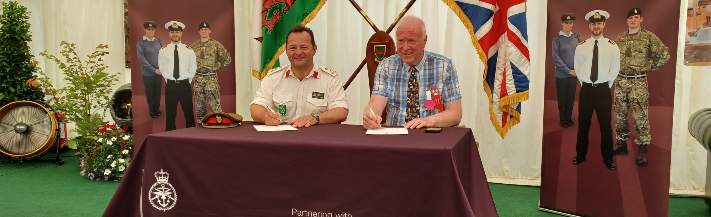 We salute you! Jones Bros signs the armed forces covenant